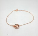 yzuXbg@ANZT?@X^[OVo[[YS[huXbghmiran 231151 sterling silver rose gold plated cz intertwine bracelet 27g rrp89