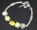 【送料無料】ブレスレット　アクセサリ—　silpadaスターリングlampworkガラステントウムシトグルブレスレットsilpada sterling lampwork glass beads ladybug toggle clasp bracelet