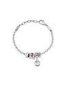 【送料無料】ブレスレット　アクセサリ—　ブレスレットドロップステンレスbracelet morellato drops charms stainless steel and crystals scz926