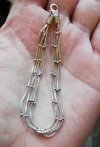 【送料無料】ブレスレット　アクセサリ—　ソリッドシルバーブレスレットwoman bracelet in solid silver