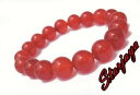 【送料無料】ブレスレット アクセサリ— カネブレスレットレッドジェイドブレスレットred carnelian stone bracelet red ...