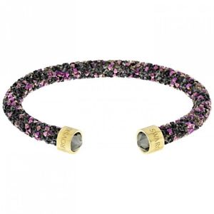 ブレスレット　アクセサリ—　スワロフスキーマルチカラーシングルカフサイズドルswarovski 5379277 crystaldust multicolor single cuff size m rrp99