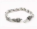 【送料無料】ブレスレット アクセサリ— スターリングシルバーパターンブレスレットpure s925 sterling silver peaceful pattern crude personality bracelet(4)