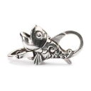 ̵ۥ֥쥹åȡ—åtrollbeads original silver fish or cut bait closure taglo 00042