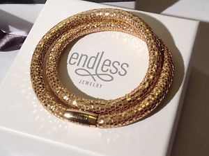 endless jlopez 40cm golden reptile bracelet double strand yellow clasp rrp 65エンドレスロペスゴールデンブレスレットクラスプ※注意※NYからの配送になりますので2週間前後お時間をいただきます。人気の商品は在庫が無い場合がございます。ご了承くださいませ。サイズの種類の商品は購入時の備考欄にご希望のサイズをご記載ください。　携帯メールでの登録ですと楽天からのメールが届かない場合がございます。