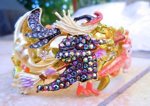 【送料無料】ブレスレット アクセサリ— カークカフスブレスレットgoldtoneハロウィーンkirks folly witches brew cuff bracelet goldtone halloween