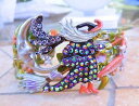 【送料無料】ブレスレット アクセサリ— カークカフスブレスレットsilvertoneハロウィーンkirks folly witches brew cuff bracelet silvertone halloween(4)