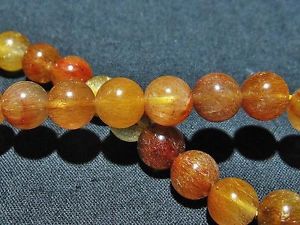 【送料無料】ブレスレット アクセサリ— 8mmルチルブレスレットgift bl31738mm natural golden rutilated qu...