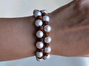 【送料無料】ブレスレット アクセサリ— パールカフブレスレットファッションジュエリーpearl leather handwoven cuff bracelet boho handmade fashion jewelry 75 yevga(4)