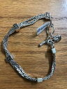 【送料無料】ブレスレット　アクセサリ—　タグブライトンastrid multiチェーンシルバーbraceletニューbrighton astrid multi chain silver bracelet with tags