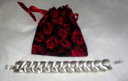 【送料無料】ブレスレット アクセサリ— ブライトンヴェルサイユシルバーブレスレットポーチbrighton versailles grand canal hammered silver bracelet pouch nwt