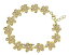 ̵ۥ֥쥹åȡꡡɥСϥ磻ե󥿥ץꥢ֥쥹åȥbado in yellow gold silver 925 hawaii fantasy plumeria bracelet links