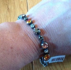 【送料無料】ブレスレット アクセサリ— ラインストーンレトロブレスレットクール nwt sabika rhinestone edition retro cool bracelet only winter 2013