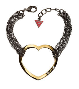 【送料無料】ブレスレット　アクセサリ—　ブレスレットアームチェーンメッキguess bracelet armwrist chain gold plated ubb81007