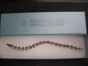 【送料無料】ブレスレット　アクセサリ—　スワロフスキーブレスレットアンティークピンクtouchstone crystal by swarovski ice bracelet antique pink nib