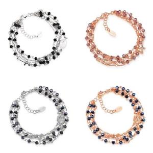 楽天hokushin【送料無料】ブレスレット　アクセサリ—　ブレスレットアーメンシルバーbracelet twine rosary woman amen silver 925 with stones various colors