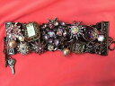 【送料無料】ブレスレット　アクセサリ—　ジョンソンブレスレットbetsey johnson celestial moon starburst heart violet purple crystal bracelet