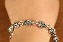 【送料無料】ブレスレット アクセサリ— シルバーファッションブレスレットs925 silver hand carved 1991 fashion b...