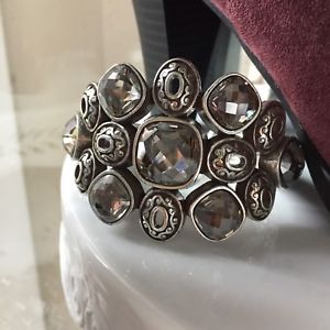 【送料無料】ブレスレット　アクセサリ—　ブライトンシルバークリスタルヴィーナスカフブレスレットbrighton silver and crystal venus rising cuff bracelet jb0292