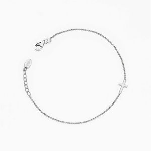 ブレスレット　アクセサリ—　ブレスレットアーメンシルバーシルバーレディースファッションクロスbracelet amen rosary brcb silver silver womens fashion religious cross