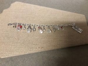 【送料無料】ブレスレット　アクセサリ—　ブライトンブレスレットクリスマスタグbrighton bracelet frosty christmas charm tags 8500