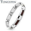 【送料無料】ブレスレット　アクセサリ—　タングステンメンズブレスレットカーボンファイバーtungsten mens bracelet carbon fiber