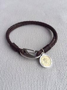 【送料無料】ブレスレット　アクセサリ—　ソリッドゴールドセントクリストファーペンダントサービス9ct..