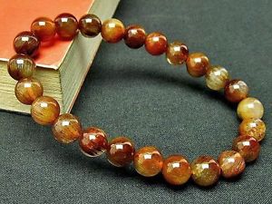 yzuXbg@ANZT?@S[f`Ehr[YuXbg8mm 4a natural bronz golden rutilated quartz round beads bracelet gift bl5247a