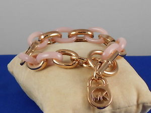 【送料無料】ブレスレット　アクセサリ—　ミハエルローズゴールドリンクブレスレットトグル(4)