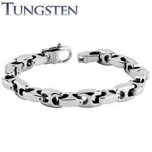 【送料無料】ブレスレット アクセサリ— ブレスレットタングステンリンクアンカーman bracelet tungsten links anchor