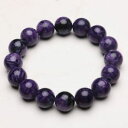 yzuXbg@ANZT?@NX^r[YuXbgXgb`142mm natural purple charoite crystal gemstone stretch beads bracelet zlbb025