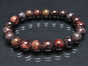 【送料無料】ブレスレット アクセサリ— ラウンドビーズブレスレット9mm rare 3a natural brown sugilite gemsto...