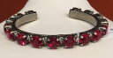 【送料無料】ブレスレット　アクセサリ—　ブレスレットカフsorrelli red~ bracelet ~ cuff~