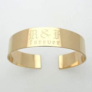 【送料無料】ブレスレット アクセサリ— パーソナライズブレスレットkゴールドpersonalized womens bracelet, 14k go...