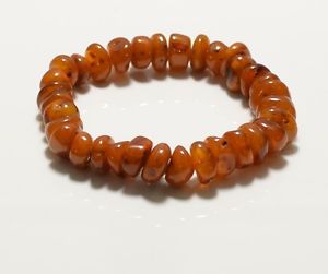 【送料無料】ブレスレット　アクセサリ—　インチバルトオレンジブレスレットグラム74 inch natural gen..