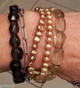 【送料無料】ブレスレット　アクセサリ—　パールスモーキークォーツトグルクラスプブレスレットsilpada ss copper pearls smokey quartz sunstone toggle clasp bracelet b1412