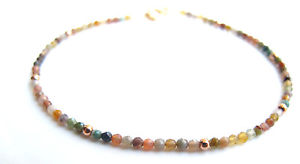 【送料無料】ブレスレット　アクセサリ—　ソリッドゴールドローズブレスレットマルチカラービードスト..