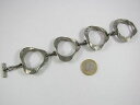 【送料無料】ブレスレット アクセサリ- ブレスレットlogeskov tin denmark 70er205cmパンダンスクブドウbracelet logeskov tin denmark 70er years 20,5 cm long tin dansk vintage