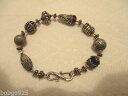 【送料無料】ブレスレット アクセサリ- ブレスレットバリsアメジスト925スターリング825リンクbracelet bali bead links amethyst 925 sterling silver 825 in long s clasp
