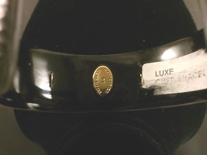 【送料無料】ブレスレット　アクセサリ—　ゴールドチェーンカフブレスレットalexis bittar carved luxe blk lucite amp; gold chain cuff bracelet