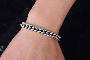 【送料無料】ブレスレット　アクセサリ—　スターリングシルバーハムブレスレット925 sterling silver om mani padme hum 88mm width bracelet for men women a2357