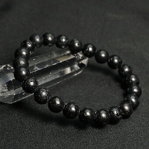 【送料無料】ブレスレット アクセサリ— ブレスレットマウントbracelet real mount fuji volcanic lava stone with certificate 8mm omamori