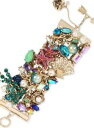 【送料無料】ブレスレット　アクセサリ—　ジョンソンリーフオーシャンヒトデシェルブレスレットnwtbetsey johnson glitter reef ocean sea sparkly starfish shell jewel bracelet