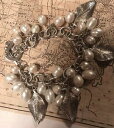 【送料無料】ブレスレット　アクセサリ—　スターリングシルバーブレスレットドルsilpada b1631 freshwater pearl oxidized sterling silver bracelet was 174