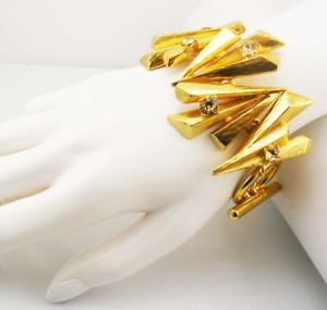 【送料無料】ブレスレット　アクセサリ—　スパーククリスタルトグルブレスレットoscar de la renta spark crystal toggle bracelet 7 14