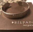 【送料無料】ブレスレット　アクセサリ—　カフブレスレットポンドドルsilpada b3010 all in the wrist cuff bracelet brushed sterling silvr was 179