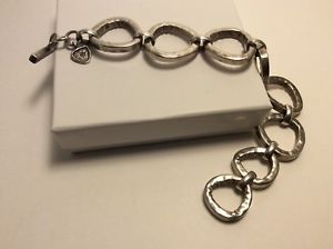 【送料無料】ブレスレット　アクセサリ—　silpada 925スターリングシルバーラッシュbraclet6400209silpada 925 sterling silver silver rush hammered braclet 6400 209