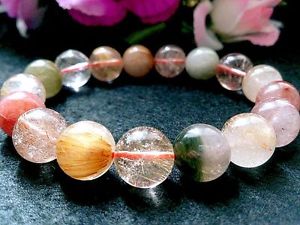 【送料無料】ブレスレット アクセサリ— マルチカラー12mm 5aルチルブレスレットgift bl337012mm 5a natural multi...