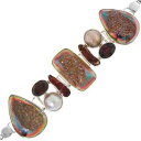 yzuXbg@ANZT?@138titanium druzy white mabe pearl red garnet925sterling1 38 titanium druzy white mabe pearl red garnet 925 sterling silve