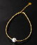 ̵ۥ֥쥹åȡꡡɥ֥쥹åȥ18k gold amp; natural seawater pearl bracelet chain s2663